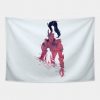 Blood Red Igris Solo Leveling Tapestry Official onepiece Merch