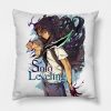 Solo Leveling Throw Pillow Official onepiece Merch