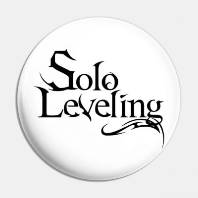 Solo Leveling Typography Pin Official onepiece Merch