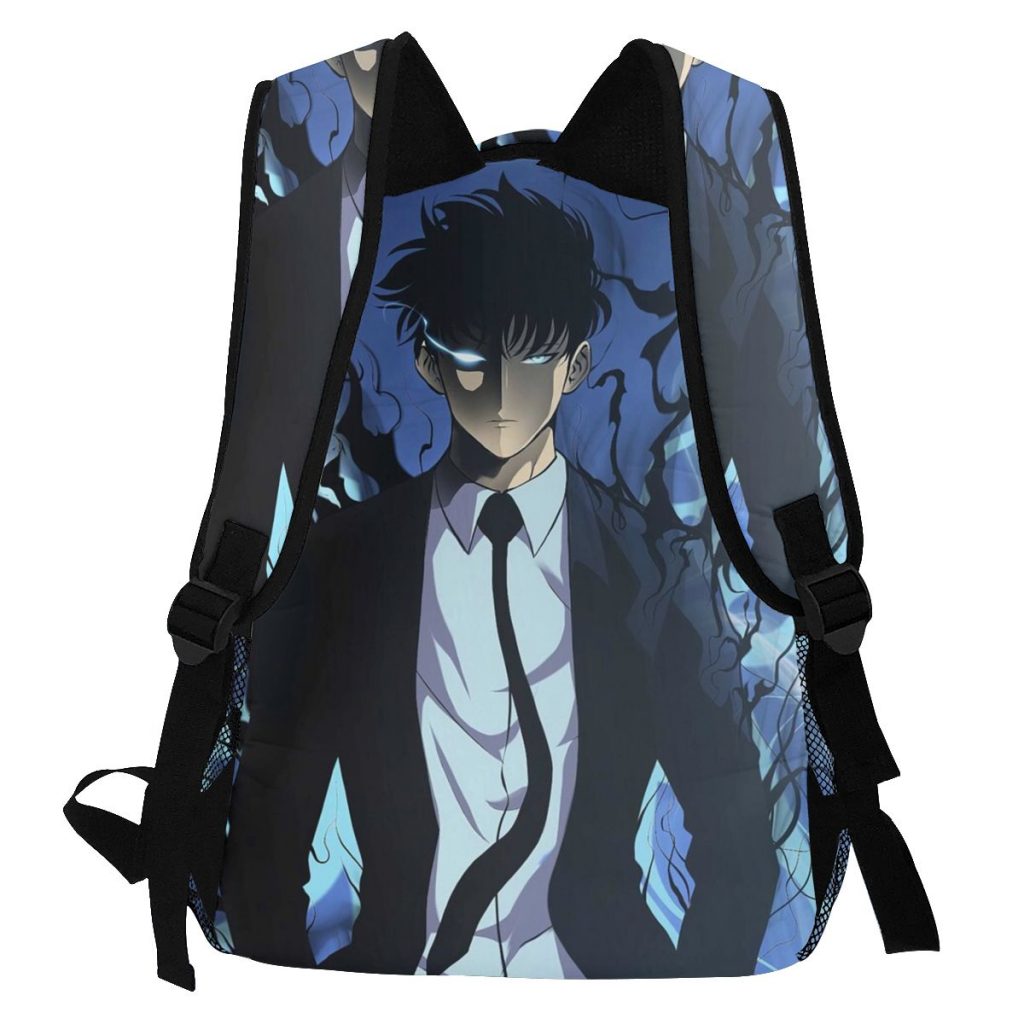 Anime Solo Leveling Backpack for Girls Boys Travel RucksackBackpacks for Teenage school bag 13 - Solo Leveling Merch