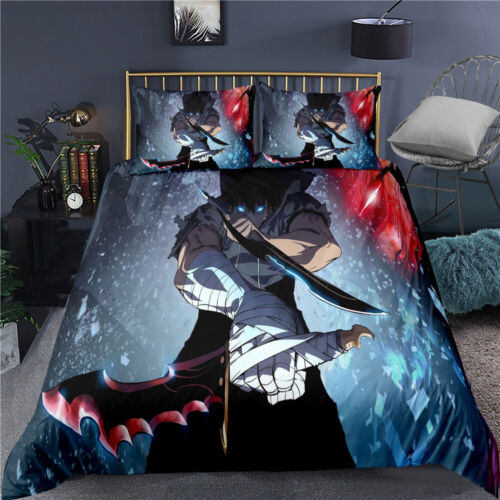 Solo Leveling Anime Bedding Set - Solo Leveling Merch