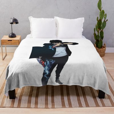 Solo Leveling - Sung Jin Woo Throw Blanket Official Solo Leveling Merch
