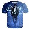 2023 New Solo Leveling T Shirt Cartoon Anime Men 3D Printed T shirts Casual Harajuku Summer - Solo Leveling Merch