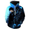 Cool Anime Solo Leveling 3D Printed Hoodie Men Women Anime New Fashion Pop Causal Long Sleeves - Solo Leveling Merch