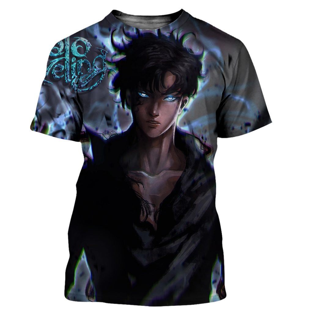 New Solo Leveling T Shirts Anime Manga 3D Print Streetwear Men Women Fashion Oversized T Shirt 6 - Solo Leveling Merch