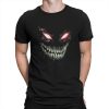 Solo Leveling Anime Creative TShirt for Men Statue Of God Smile Round Collar Pure Cotton T - Solo Leveling Merch