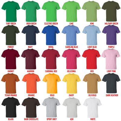 t shirt color chart - Solo Leveling Merch